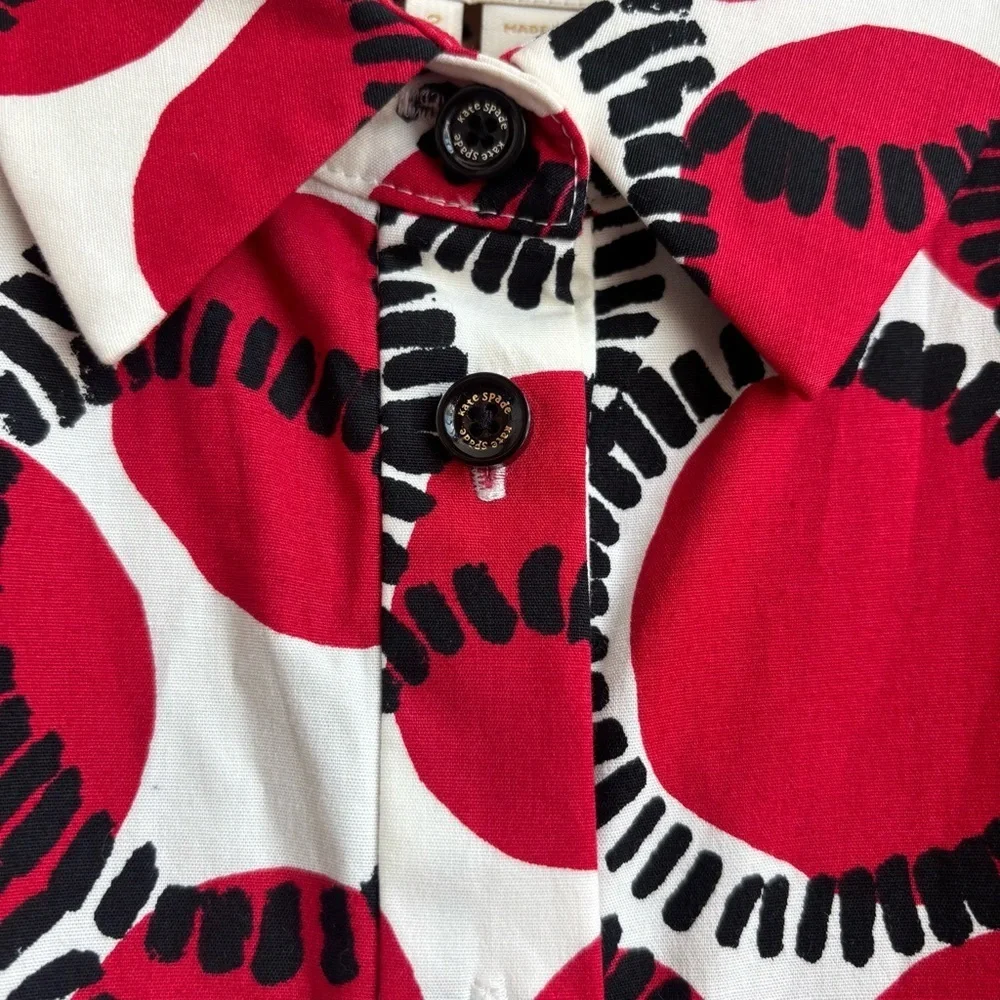Kate Spade New York Floral Print Mini Dress, Size 2